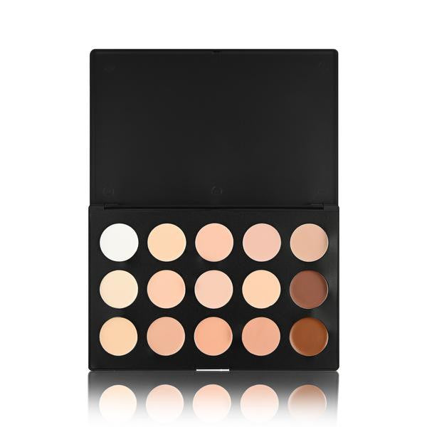 15 Colour Concealer Palette (Cream Base) – OPV Beauty